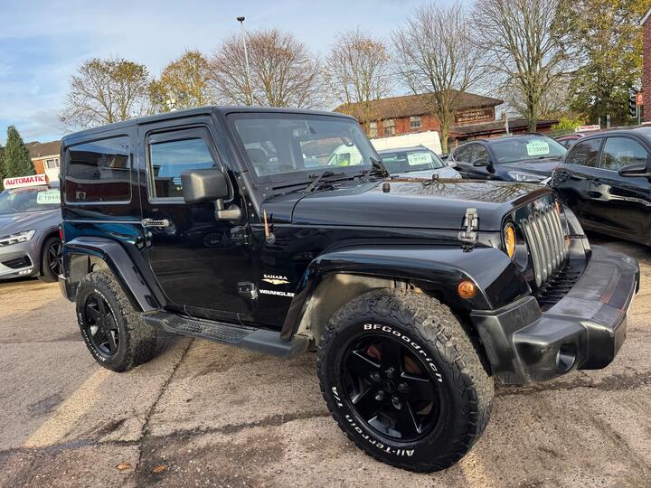 Jeep Wrangler 2.8 CRD Sahara Auto 4WD Euro 5 2dr Jeep Wrangler 2.8 CRD Sahara Auto 4WD Euro 5 2dr