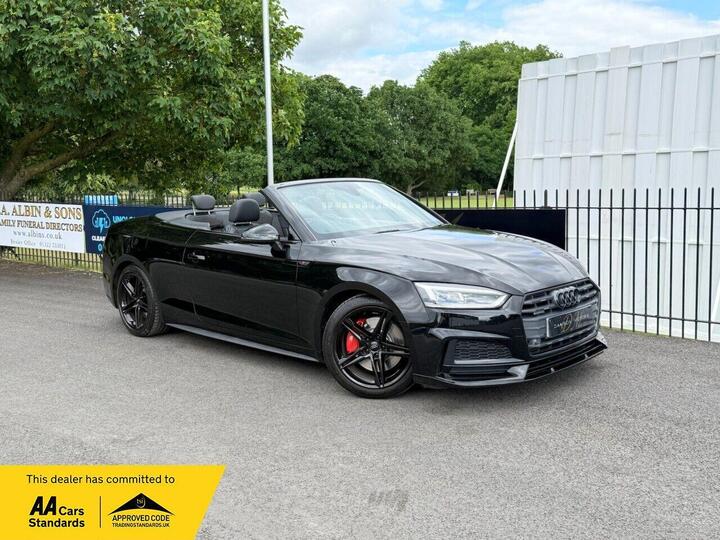 Audi A5 CABRIOLET 2.0 TFSI S Line S Tronic Quattro Euro 6 (s/s) 2dr