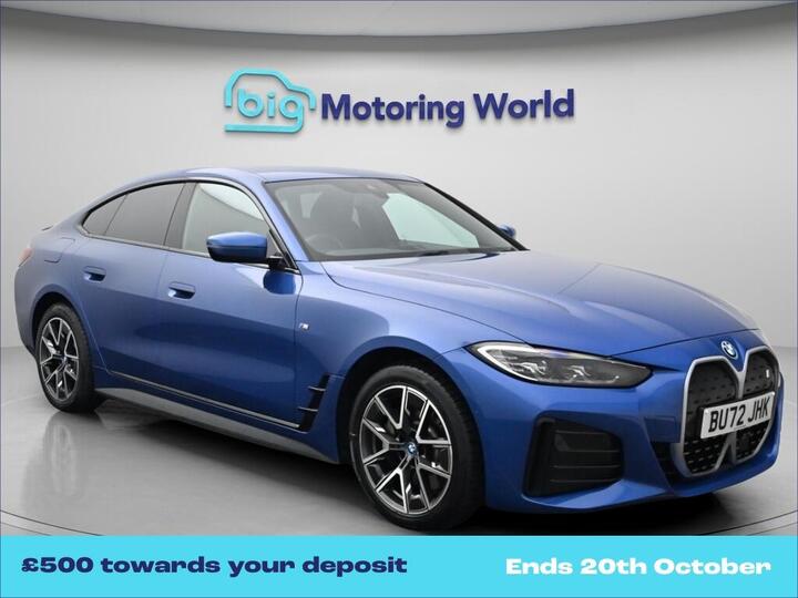 BMW I4 40 83.9kWh M Sport Gran Coupe Auto EDrive 5dr