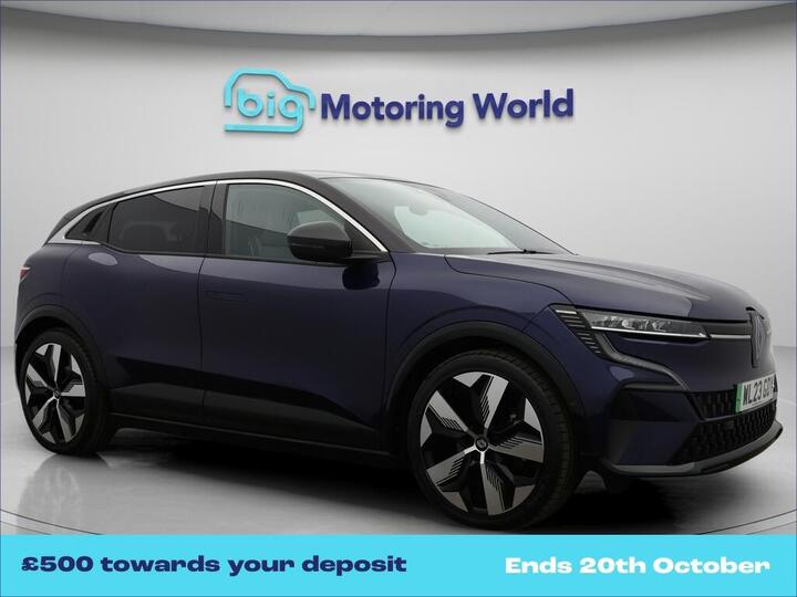 Renault Megane E-Tech 60kWh Techno Auto 5dr (optimum Charge)
