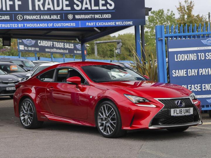 Lexus RC 2.5 300h F Sport E-CVT Euro 6 (s/s) 2dr