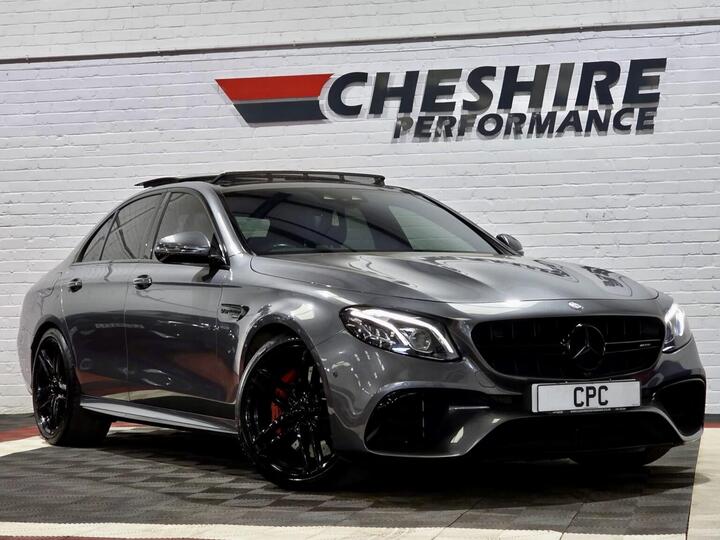 Mercedes-Benz E CLASS 4.0 E63 V8 BiTurbo AMG S (Premium) SpdS MCT 4MATIC+ Euro 6 (s/s) 4dr Mercedes-Benz E CLASS 4.0 E63 V8 BiTurbo AMG S (Premium) SpdS MCT 4MATIC+ Euro 6 (s/s) 4dr