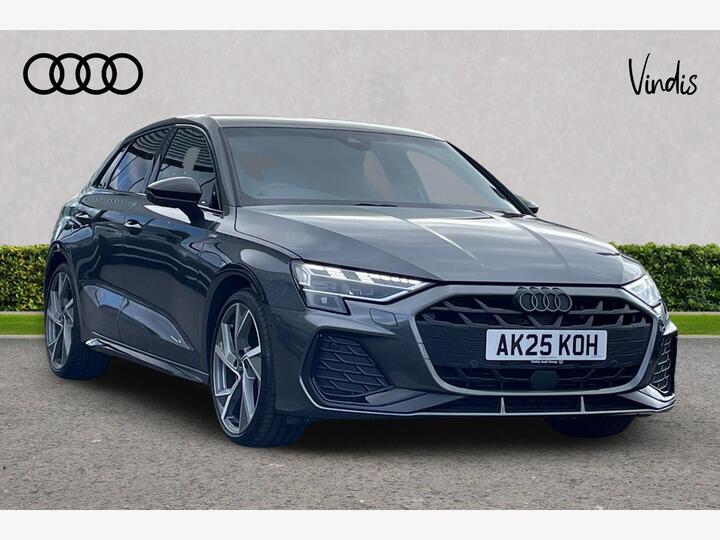 Audi A3 1.5 TFSI 35 Black Edition Sportback S Tronic Euro 6 (s/s) 5dr