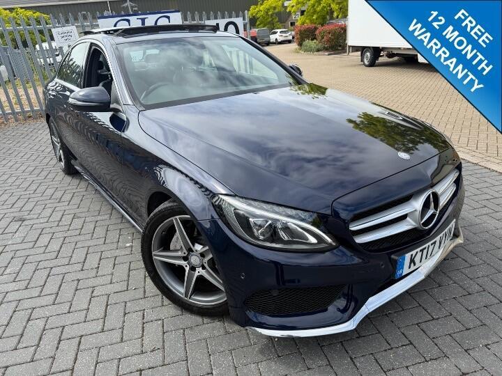 Mercedes-Benz C Class 2.1 C220d AMG Line (Premium) G-Tronic+ Euro 6 (s/s) 4dr