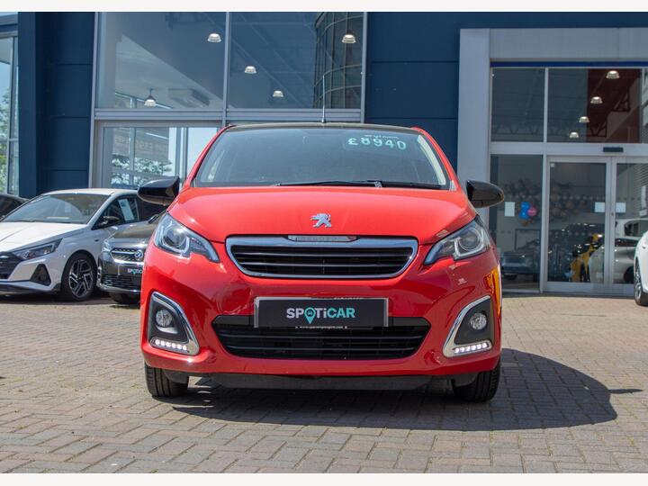 Peugeot 108 1.0 Allure 2 Tronic Euro 6 (s/s) 5dr