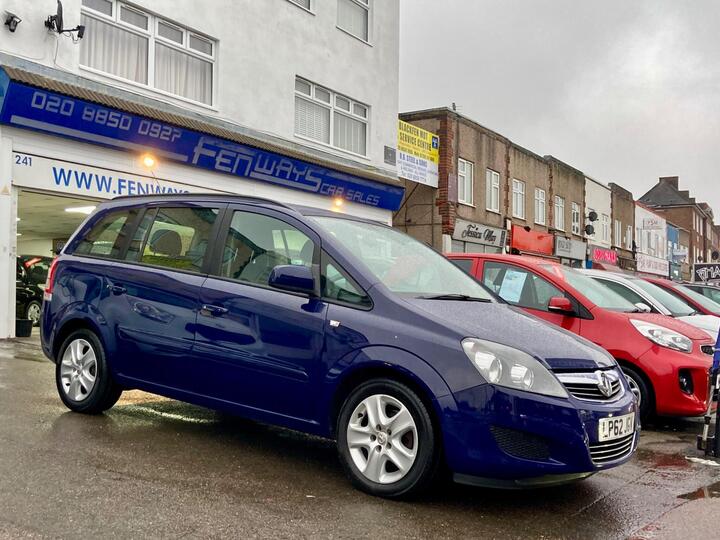 Vauxhall Zafira 1.6 16V Exclusiv Euro 5 5dr