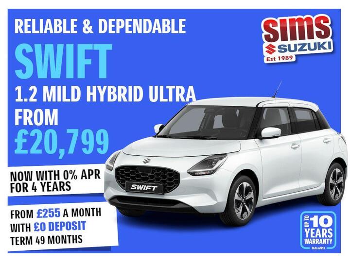 Suzuki Swift 1.2 MHEV Ultra Euro 6 (s/s) 5dr