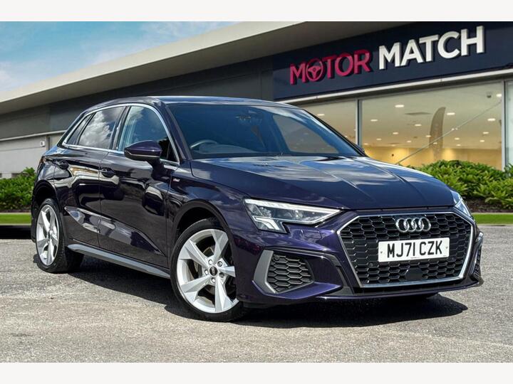 Audi A3 1.4 TFSIe 40 S Line Sportback S Tronic Euro 6 (s/s) 5dr 13kWh