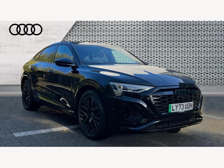 Audi Q8 E-tron 55 Black Edition Sportback Auto Quattro 5dr 114kWh (11kW Charger)