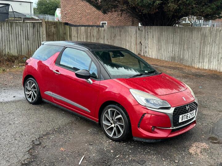 DS AUTOMOBILES DS 3 1.6 BlueHDi Prestige Euro 6 (s/s) 3dr DS AUTOMOBILES DS 3 1.6 BlueHDi Prestige Euro 6 (s/s) 3dr