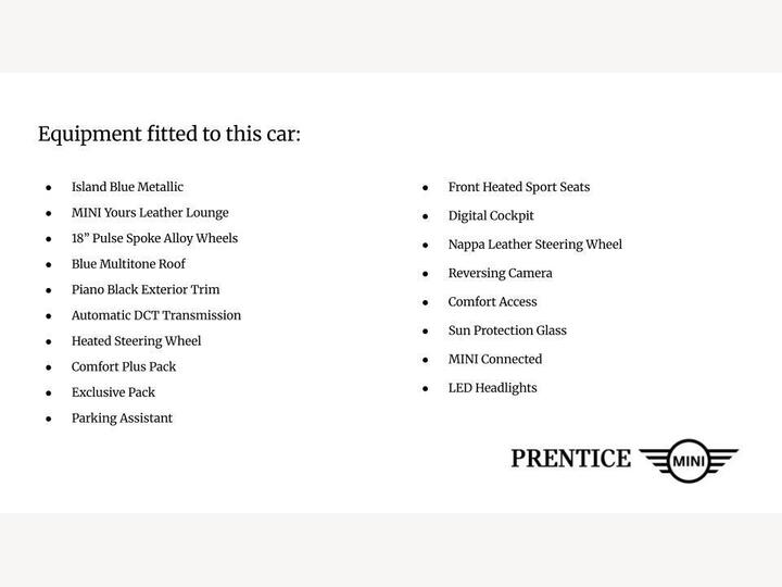 MINI Hatch 1.5 Cooper Exclusive Steptronic Euro 6 (s/s) 5dr