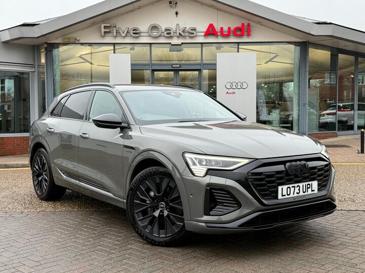 Audi Q8 E-tron 55 Black Edition Auto Quattro 5dr 114kWh (11kW Charger)
