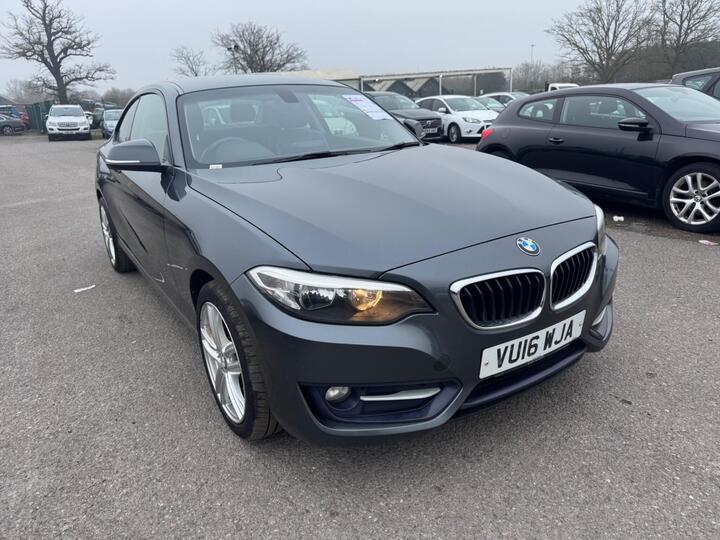 BMW 2 Series 2.0 220d Sport Auto Euro 6 (s/s) 2dr