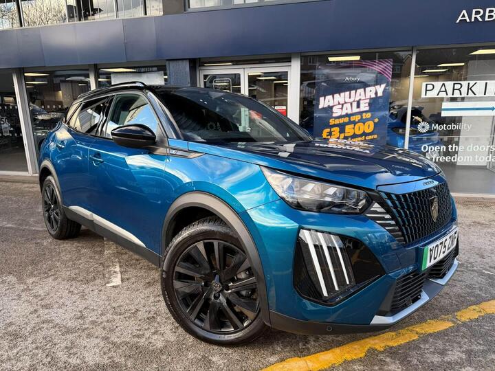 Peugeot E-2008 54kWh GT Premium Auto 5dr (7kW Charger)