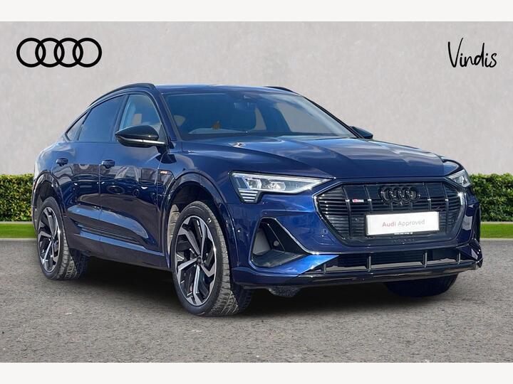 Audi E-tron 55 Black Edition Sportback Auto Quattro 5dr 95kWh (11kW Charger)