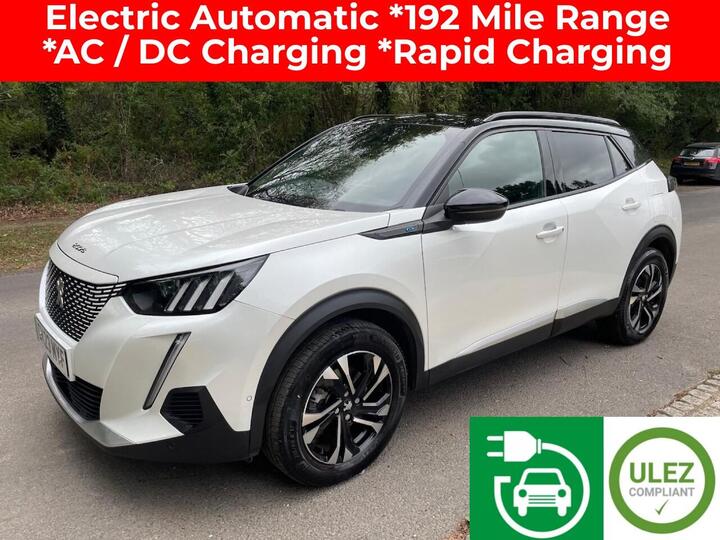 Peugeot E-2008 50kWh GT Auto 5dr (7kW Charger)