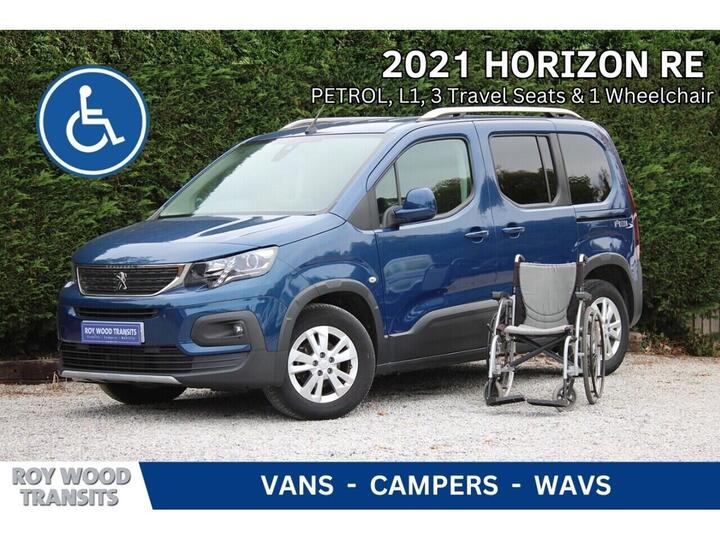 Peugeot Rifter Allure Allied Horizon - RARE Petrol Automatic Wheelchair Access Car 1.2 5dr WAV Automatic Petrol