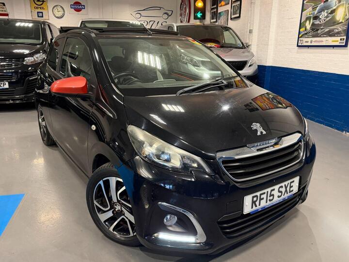 Peugeot 108 1.2 PureTech Roland Garros Top! Euro 6 3dr Peugeot 108 1.2 PureTech Roland Garros Top! Euro 6 3dr