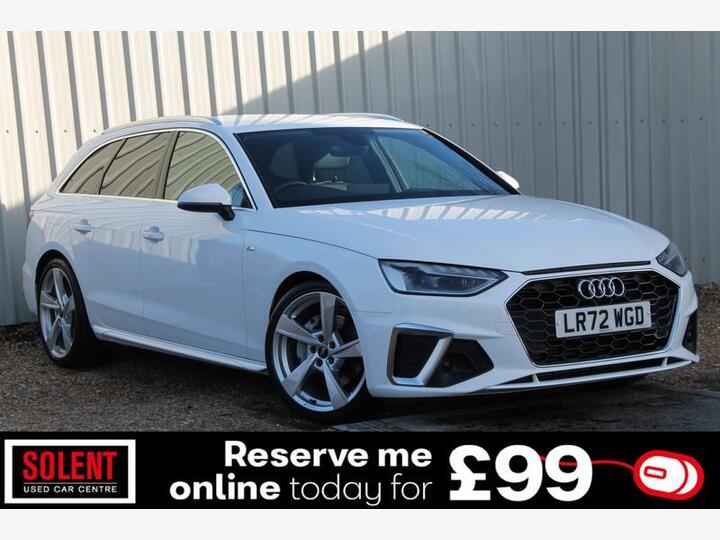 Audi A4 Avant 2.0 TFSI 40 S Line S Tronic Euro 6 (s/s) 5dr Audi A4 Avant 2.0 TFSI 40 S Line S Tronic Euro 6 (s/s) 5dr