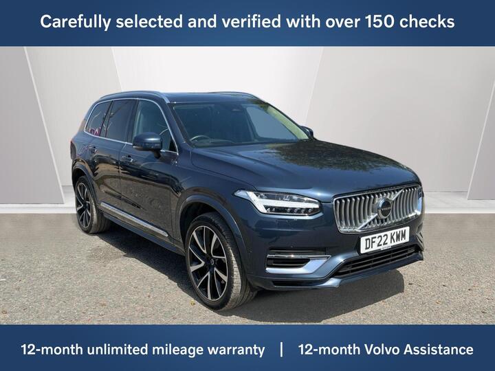 Volvo XC90 2.0h T8 Recharge 18.8kWh Ultimate Bright Auto 4WD Euro 6 (s/s) 5dr