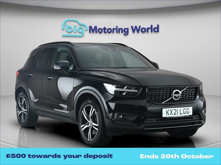 Volvo XC40 1.5h T5 Twin Engine Recharge 10.7kWh R-Design Auto Euro 6 (s/s) 5dr