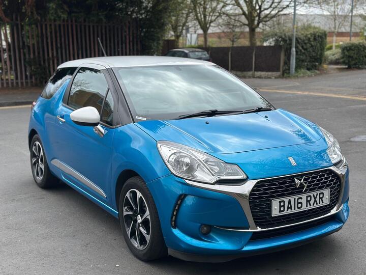 DS AUTOMOBILES DS 3 1.6 BlueHDi Elegance Euro 6 (s/s) 3dr