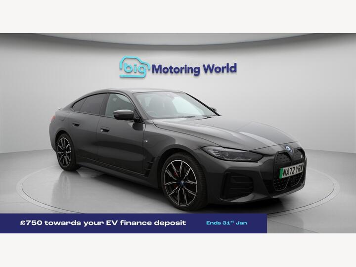 BMW I4 40 83.9kWh M Sport Gran Coupe Auto EDrive 5dr