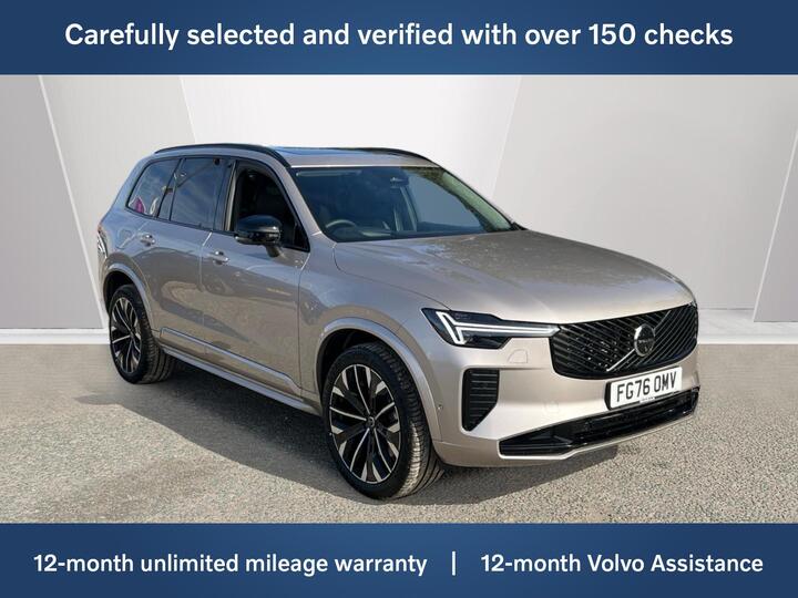 Volvo XC90 2.0 T8 18.8kWh Ultra Dark Auto 4WD Euro 6 (s/s) 5dr