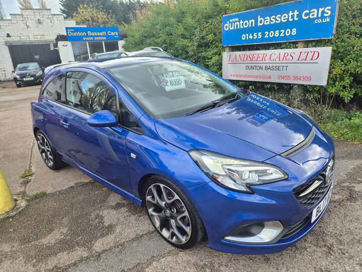 Vauxhall Corsa 1.6i Turbo VXR Euro 6 3dr Vauxhall Corsa 1.6i Turbo VXR Euro 6 3dr