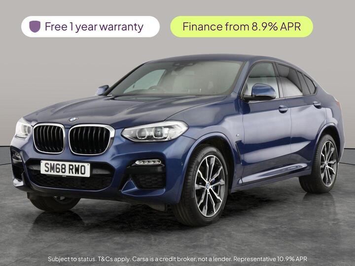 BMW X4 3.0 30d M Sport Auto XDrive Euro 6 (s/s) 5dr