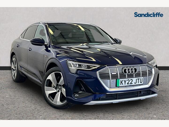 Audi E-TRON 50 S Line Sportback Auto Quattro 5dr 71.2kWh (11kW Charger)