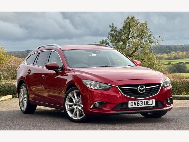Mazda Mazda6 2.2 SKYACTIV-D Sport Nav Tourer Euro 6 (s/s) 5dr Mazda Mazda6 2.2 SKYACTIV-D Sport Nav Tourer Euro 6 (s/s) 5dr