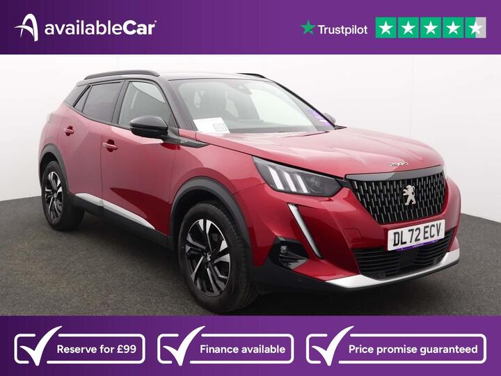 Peugeot 2008 1.2 PureTech GT EAT Euro 6 (s/s) 5dr Peugeot 2008 1.2 PureTech GT EAT Euro 6 (s/s) 5dr