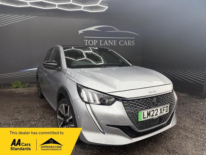 Peugeot E-208 50kWh GT Auto 5dr (7kW Charger)