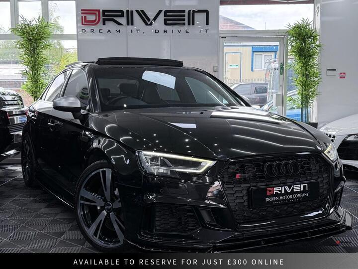 Audi RS3 2.5 TFSI S Tronic Quattro Euro 6 (s/s) 4dr
