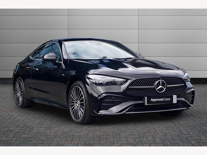 Mercedes-Benz CLE 2.0 CLE300e 25.4kWh AMG Line (Premium) G-Tronic+ Euro 6 (s/s) 2dr Mercedes-Benz CLE 2.0 CLE300e 25.4kWh AMG Line (Premium) G-Tronic+ Euro 6 (s/s) 2dr