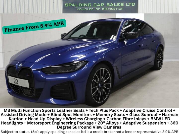 BMW I4 M50 83.9kWh Gran Coupe Auto 4WD 5dr