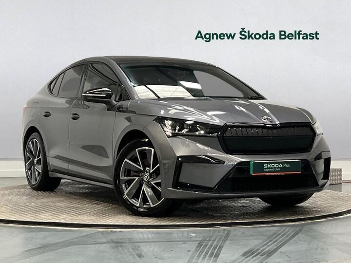 Skoda ENYAQ IV 82kWh 80x SportLine Plus Coupe Auto 4WD 5dr (DC135kW)