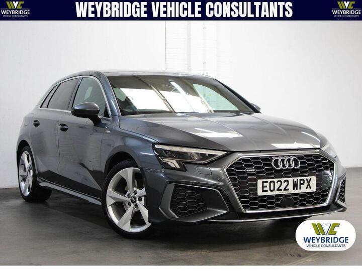 Audi A3 2.0 TFSI 40 S Line Sportback S Tronic Quattro Euro 6 (s/s) 5dr
