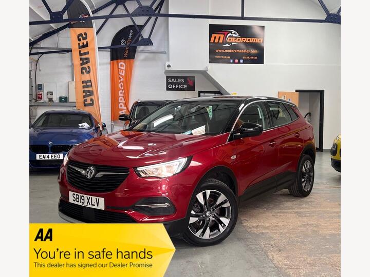 Vauxhall Grandland X 1.2 Turbo Sport Nav Auto Euro 6 (s/s) 5dr