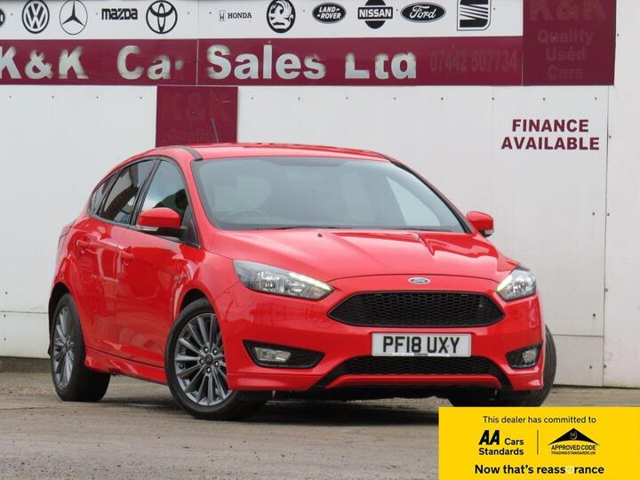 Ford FOCUS 1.0T EcoBoost ST-Line Auto Euro 6 (s/s) 5dr