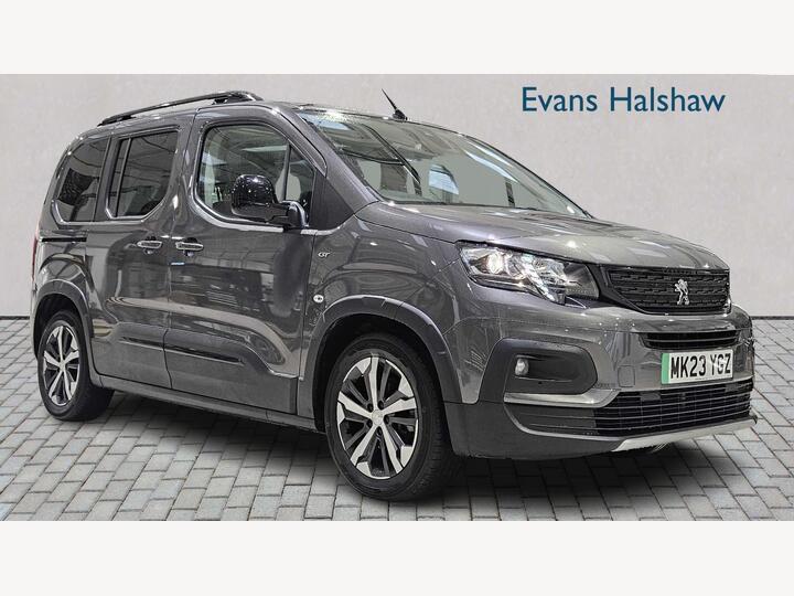 Peugeot E-RIFTER ELECTRIC ESTATE 50kWh GT Standard MPV Auto 5dr (7.4kW Charger) Peugeot E-RIFTER ELECTRIC ESTATE 50kWh GT Standard MPV Auto 5dr (7.4kW Charger)