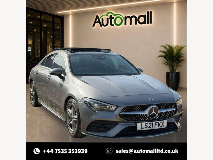 Mercedes-Benz CLA 1.3 CLA180 AMG Line (Premium Plus 2) Coupe 7G-DCT Euro 6 (s/s) 4dr Mercedes-Benz CLA 1.3 CLA180 AMG Line (Premium Plus 2) Coupe 7G-DCT Euro 6 (s/s) 4dr