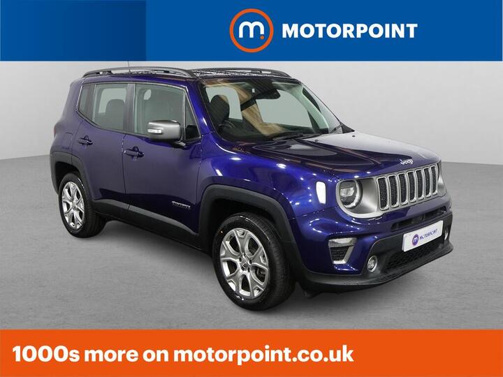 Jeep Renegade 1.3 GSE T4 11.4kWh Limited Auto 4xe Euro 6 (s/s) 5dr
