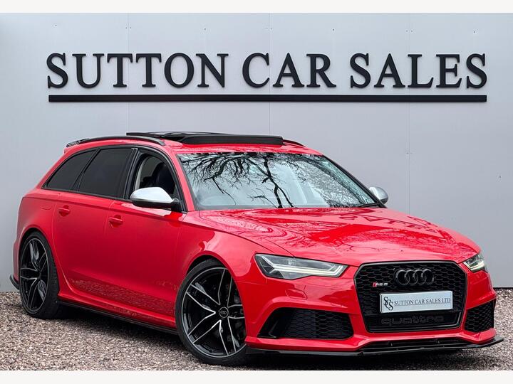Audi RS6 Avant 4.0 TFSI V8 Tiptronic Quattro Euro 6 (s/s) 5dr Audi RS6 Avant 4.0 TFSI V8 Tiptronic Quattro Euro 6 (s/s) 5dr