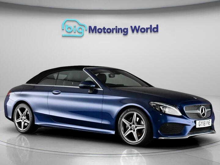 Mercedes-Benz C Class 2.1 C220d AMG Line Cabriolet G-Tronic+ Euro 6 (s/s) 2dr