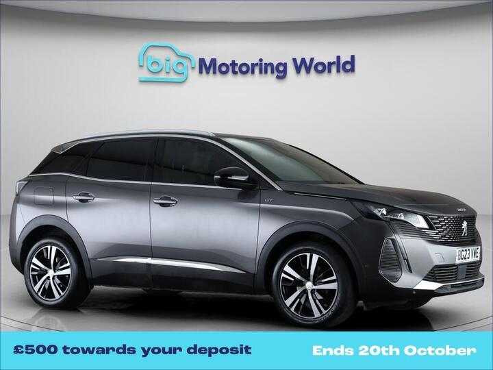 Peugeot 3008 1.5 BlueHDi GT EAT Euro 6 (s/s) 5dr
