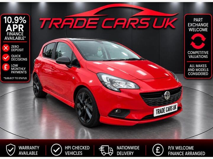 Vauxhall Corsa 1.4i EcoTEC SRi VX Line Nav Black Euro 6 5dr