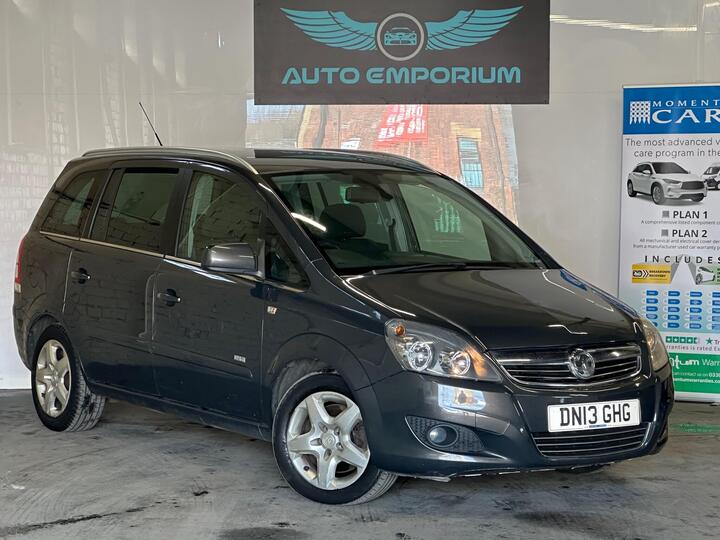Vauxhall Zafira 1.7 CDTi EcoFLEX Design Euro 5 5dr (SNav)