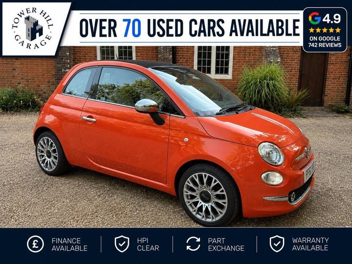 Fiat 500C 1.2 Anniversario Euro 6 (s/s) 2dr